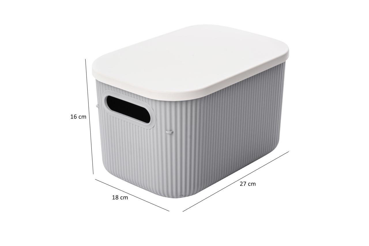 Cutie depozitare , UnicUtil, Spacious Premium, Gri - 3 | YEO
