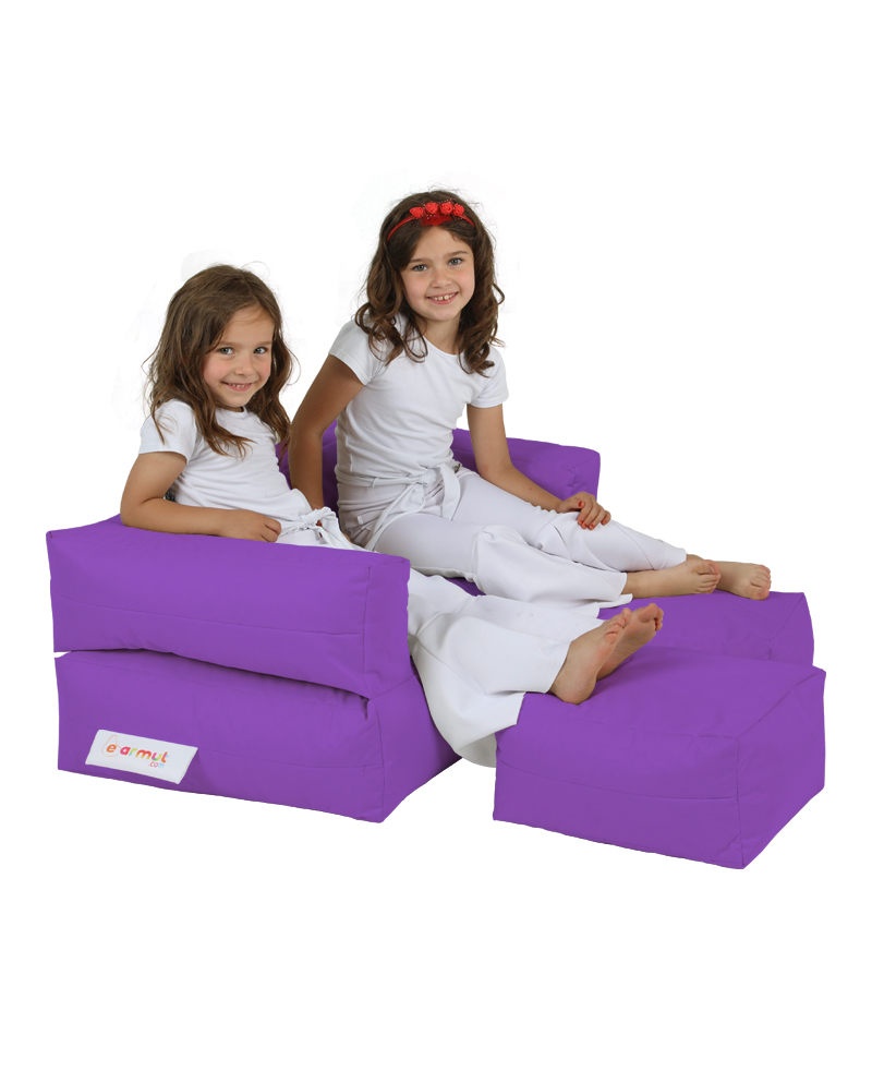 Fotoliu Puf Gradina, Blaze glow, UnicUtil, Culoarea Mov