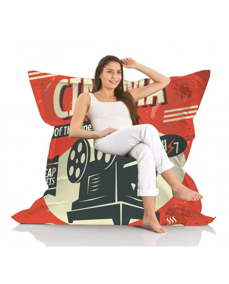 Fotoliu Puf Gradina, Breeze wave, UnicUtil, Culoarea Multicolor