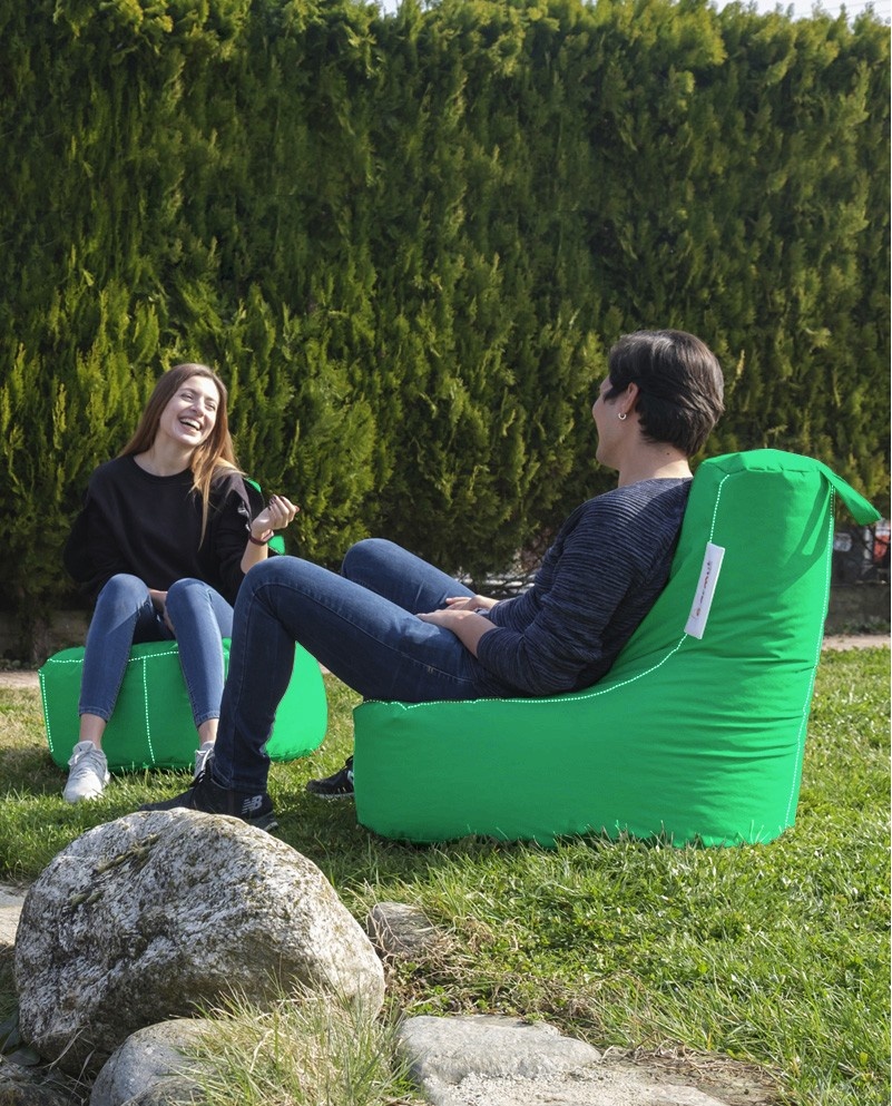 Fotoliu Puf Gradina, Mist storm, UnicUtil, Culoarea Verde Deschis - 1 | YEO