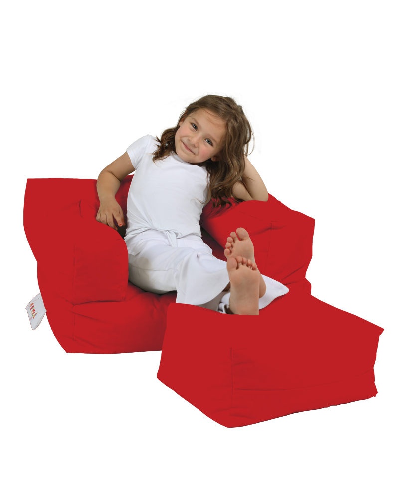 Fotoliu Puf Gradina, Ripple glow, UnicUtil, Culoarea Rosu