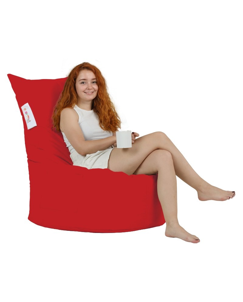 Fotoliu Puf Gradina, Wave drift, UnicUtil, Culoarea Rosu - 3 | YEO