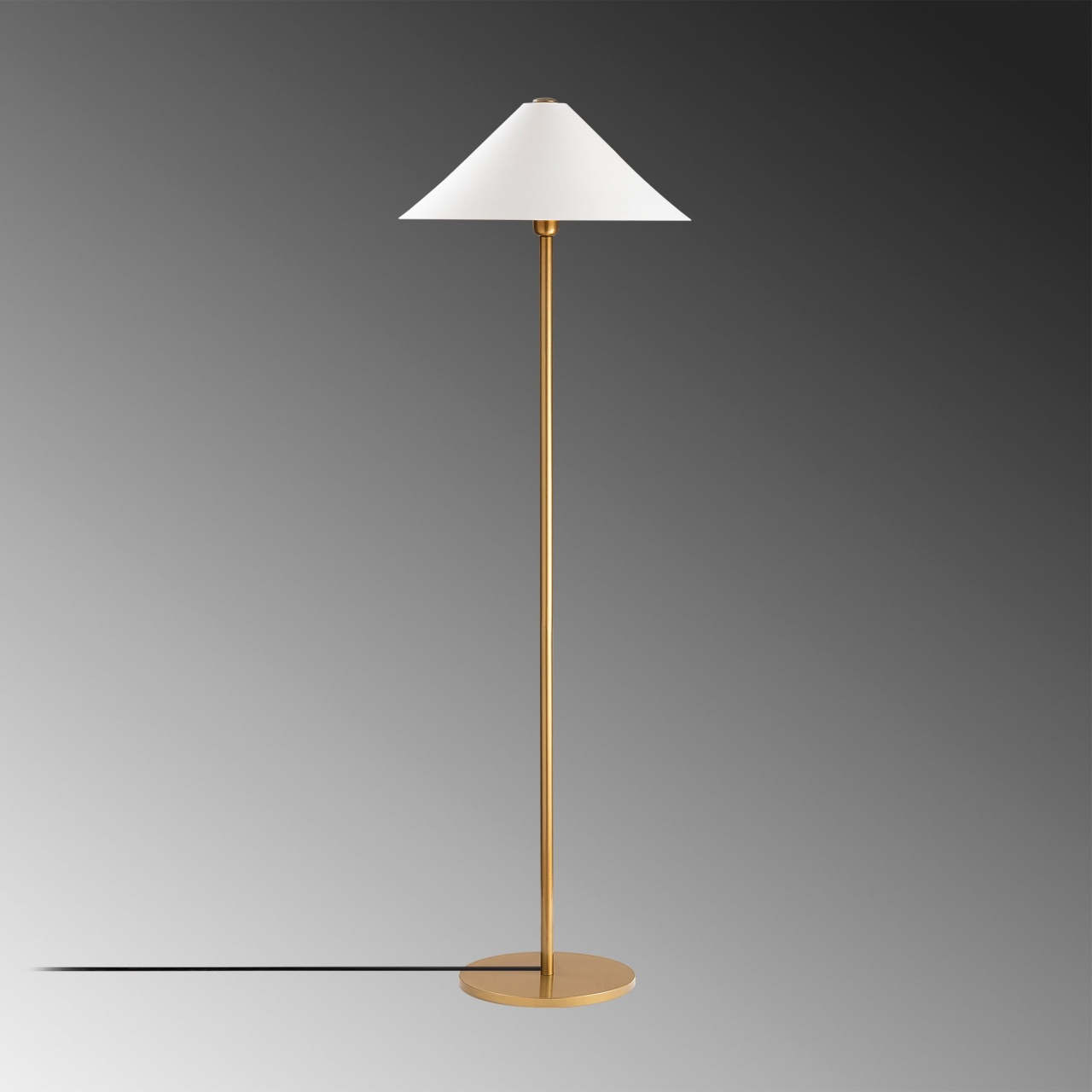 Lampadar, Leaf shell, UnicUtil, Culoarea Auriu - 3 | YEO