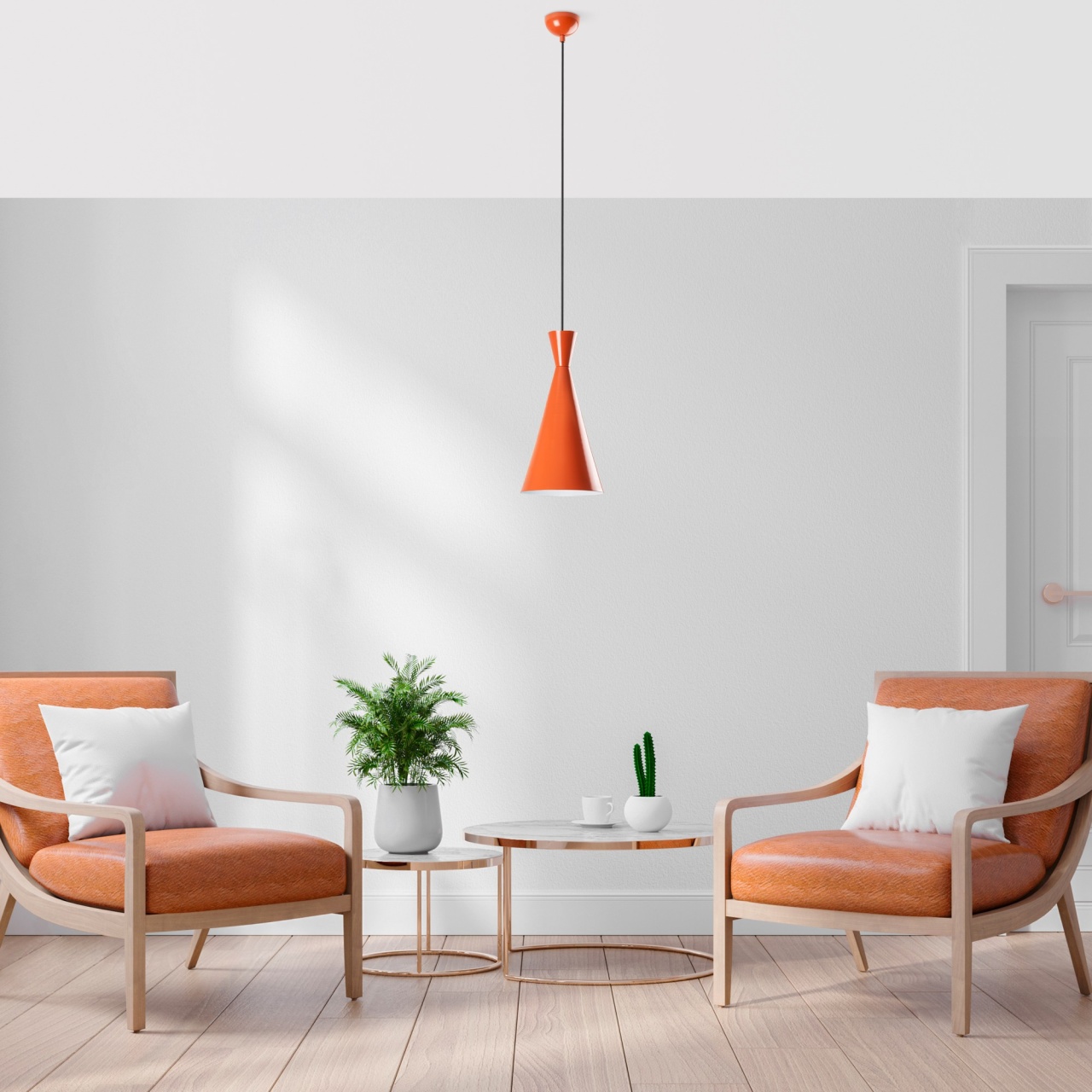 Lustra, Cloud stone, UnicUtil, Culoarea Portocaliu - 2 | YEO