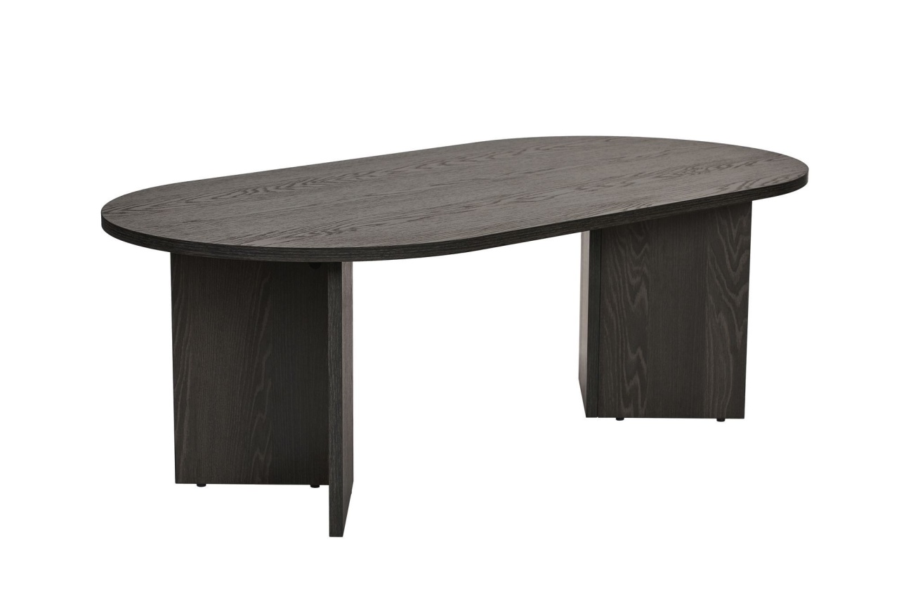 Măsuţă de cafea, Sable Lumiere, UnicUtil, Lumiere Black, Lățime: 119 cm, Înălțime: 40 cm, Adâncime: 60 cm - imagine 4