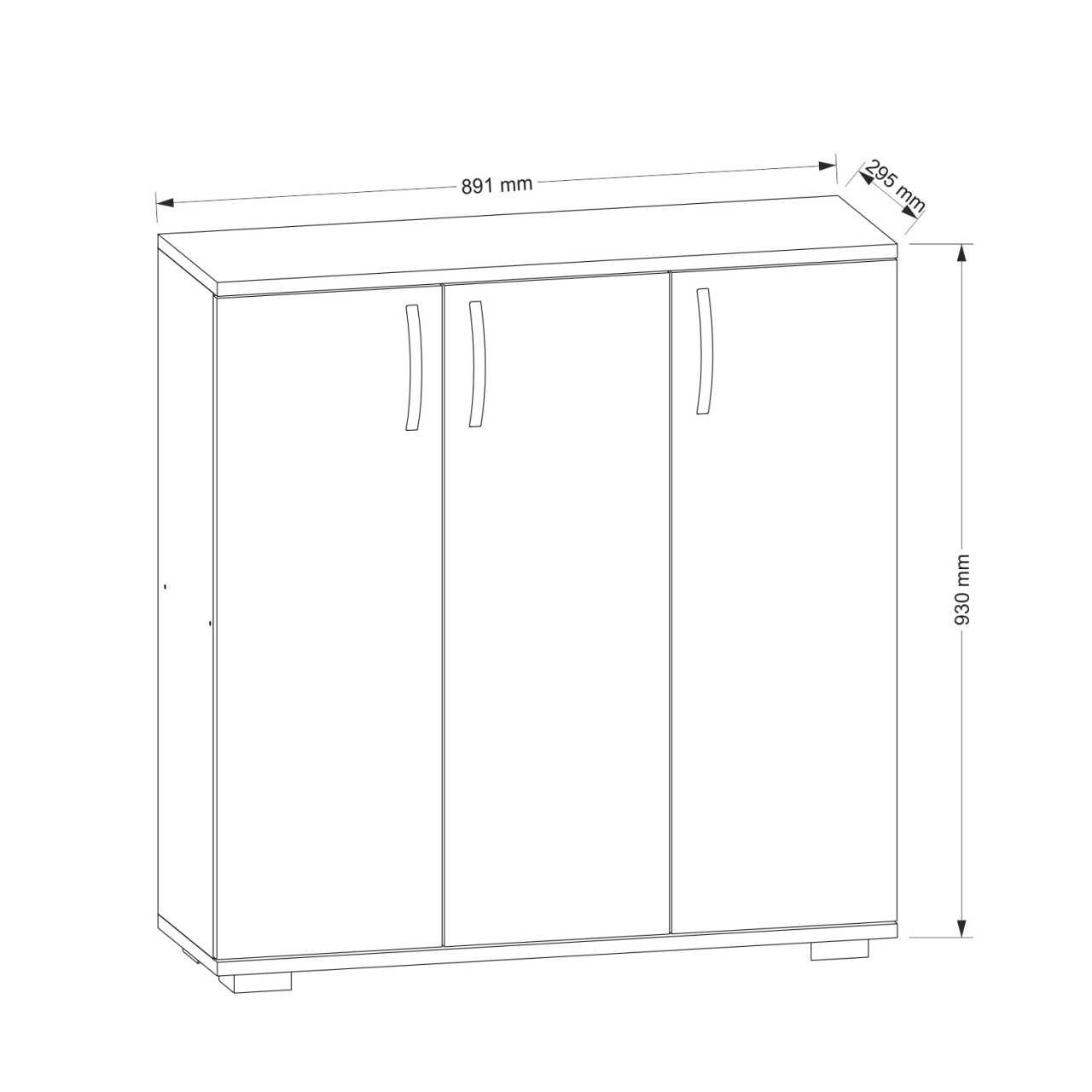 Pantofar, White Oak, UnicUtil, 89.1 x 29.5 x 93 cm, Alb-Maro - imagine 2