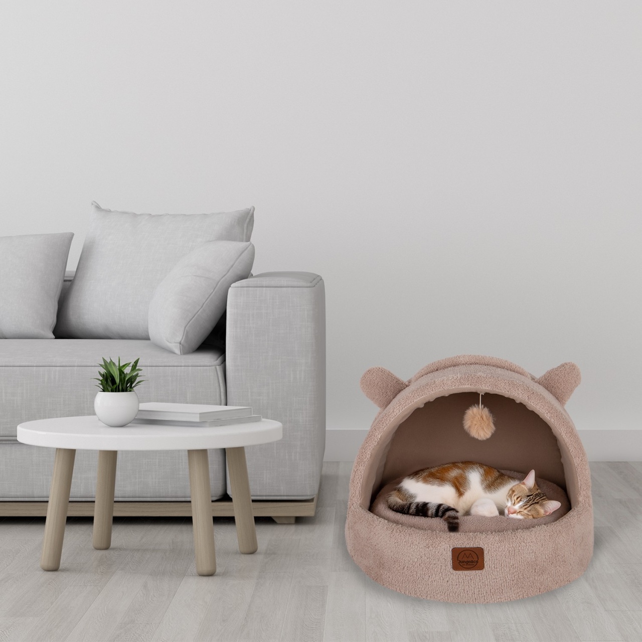 Pat animale companie, Ripple echo, UnicUtil, Culoarea Bej