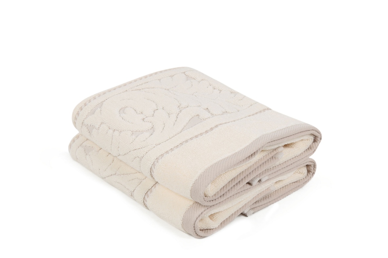 Set prosoape de mana 2 bucati, Modern Look, UnicUtil, Cream - 1 | YEO