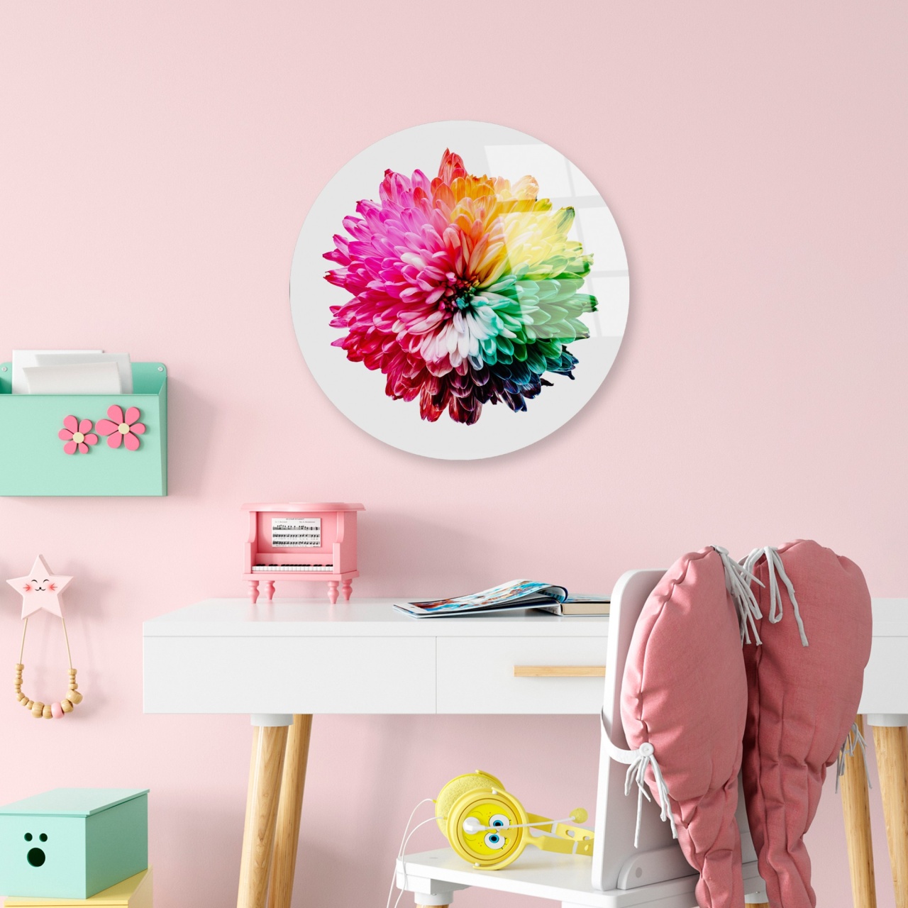 Tablou decorativ din sticla securizata, Cloud storm, UnicUtil, Culoarea Multicolor - 1 | YEO