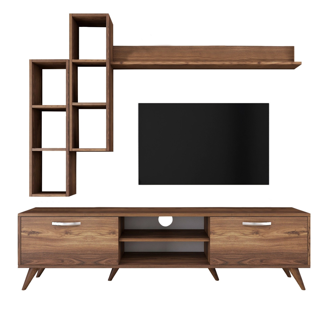 Unitate TV, M16 262, UnicUtil, Nuc, Lățime: 180 cm, Înălțime: 48,6 cm, Adâncime: 35 cm - view 5