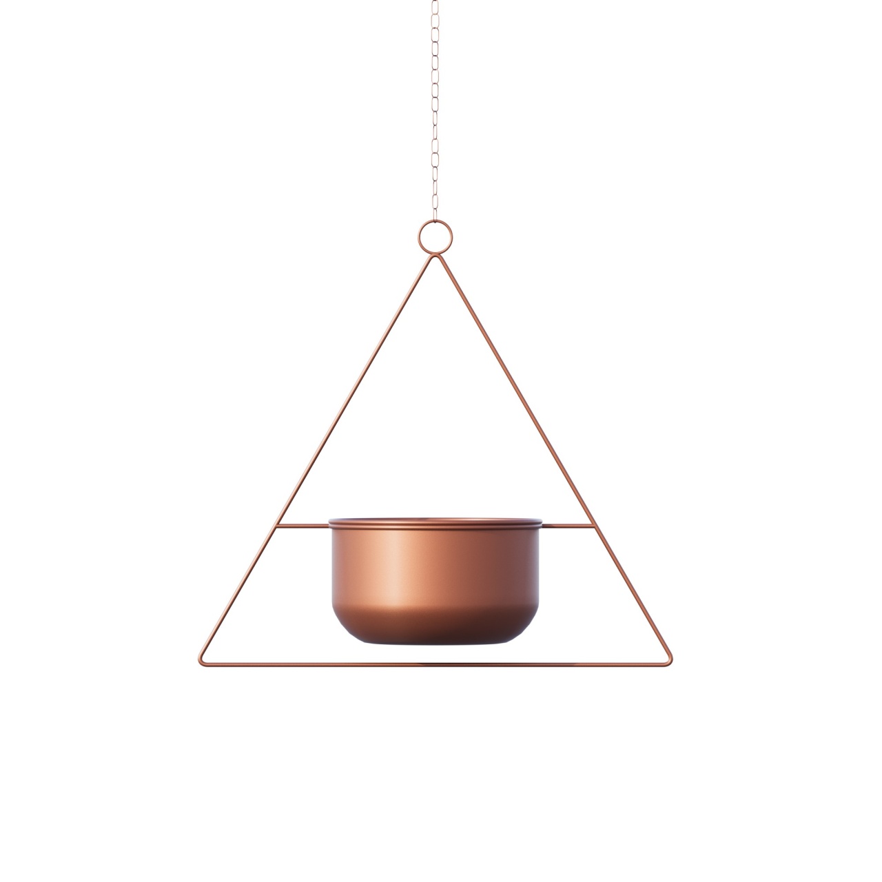 Vas Decorativ, Root ridge, UnicUtil, Culoarea Cupru - 4 | YEO