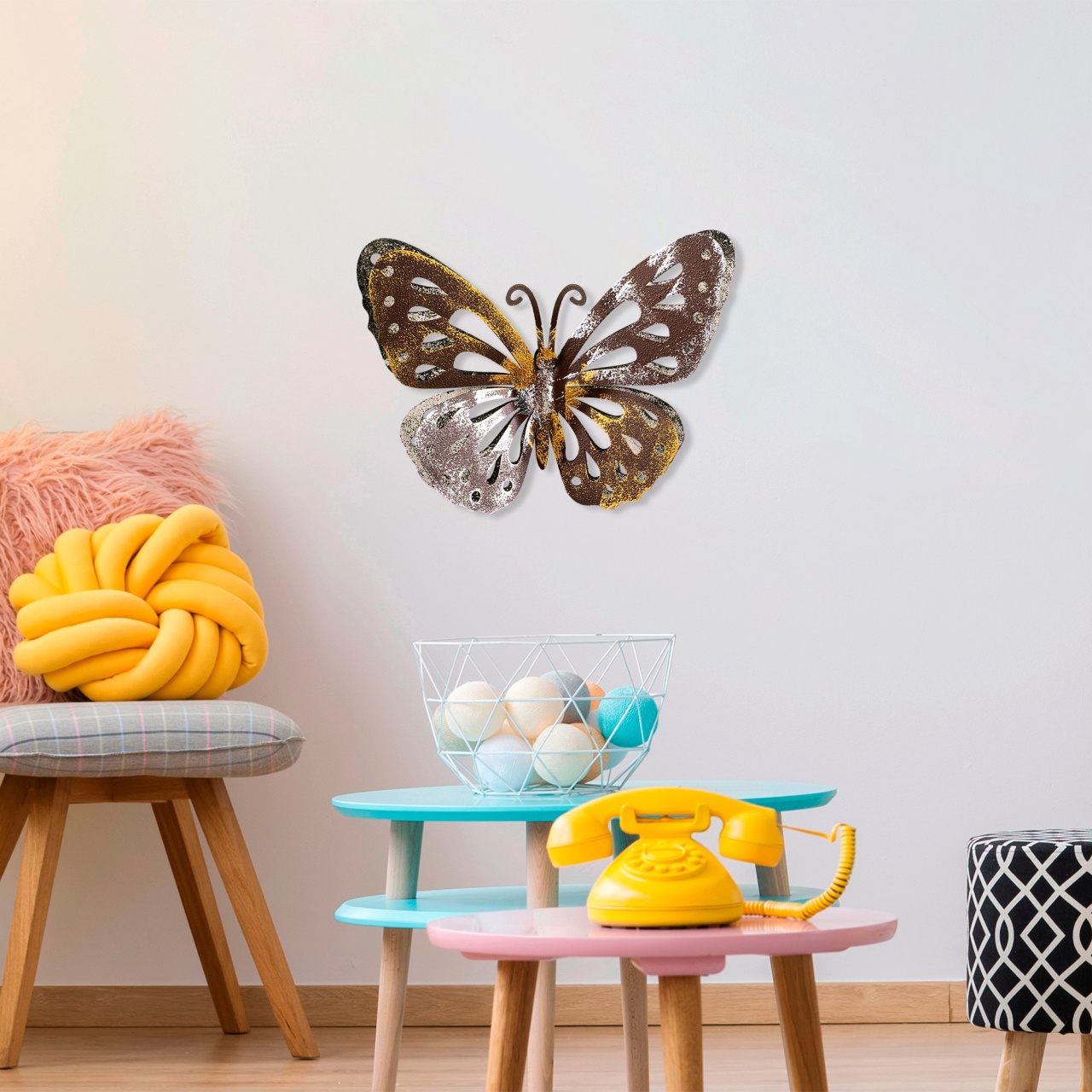 Accesorii Metalice Perete, Ridge echo, UnicUtil, Culoarea Multicolor