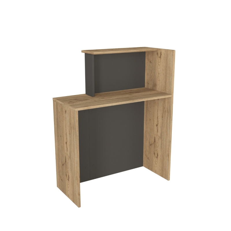 Birou recepție, Enter Front Desk, UnicUtil, Bej-Gri - imagine 8