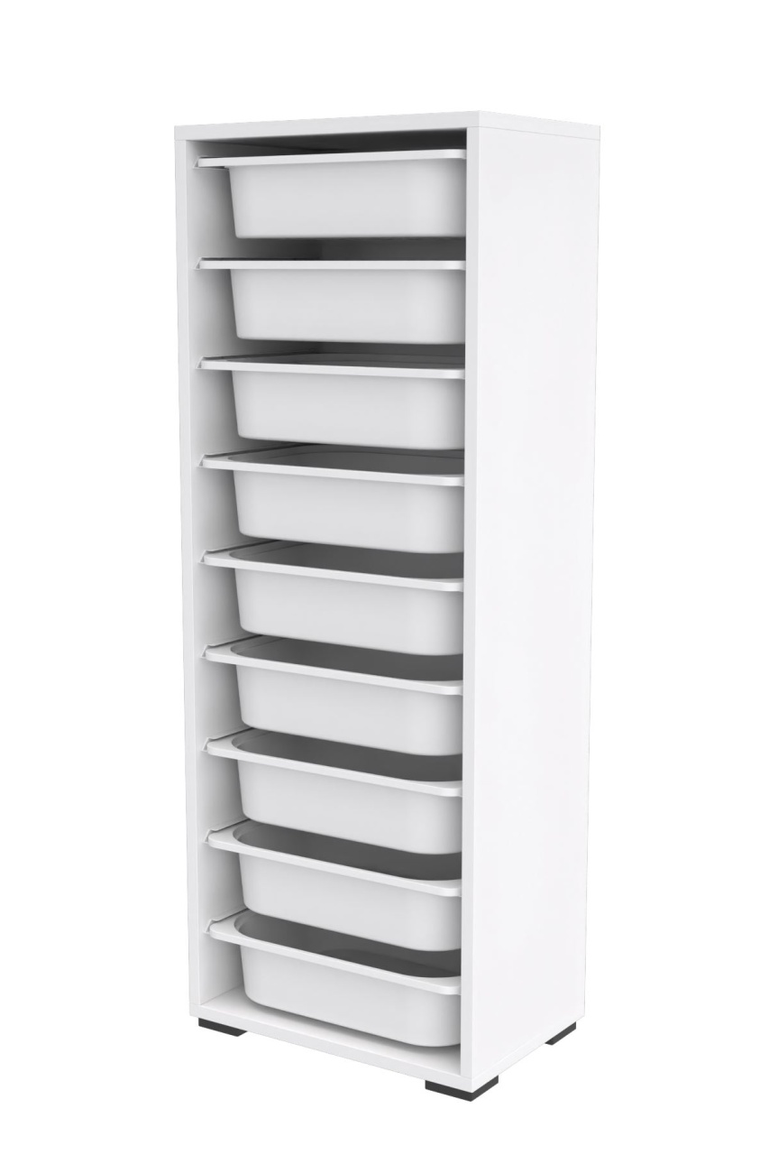 Dulap multifunctional, Peak stone, UnicUtil, Culoarea Alb - 3 | YEO
