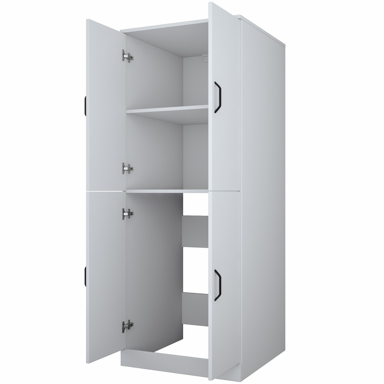 Dulap pentru mașina de spălat, Kd109 3198, UnicUtil, Alb, Lățime: 70 cm, Înălțime: 181,8, cm Adâncime: 72,5 cm - view 6