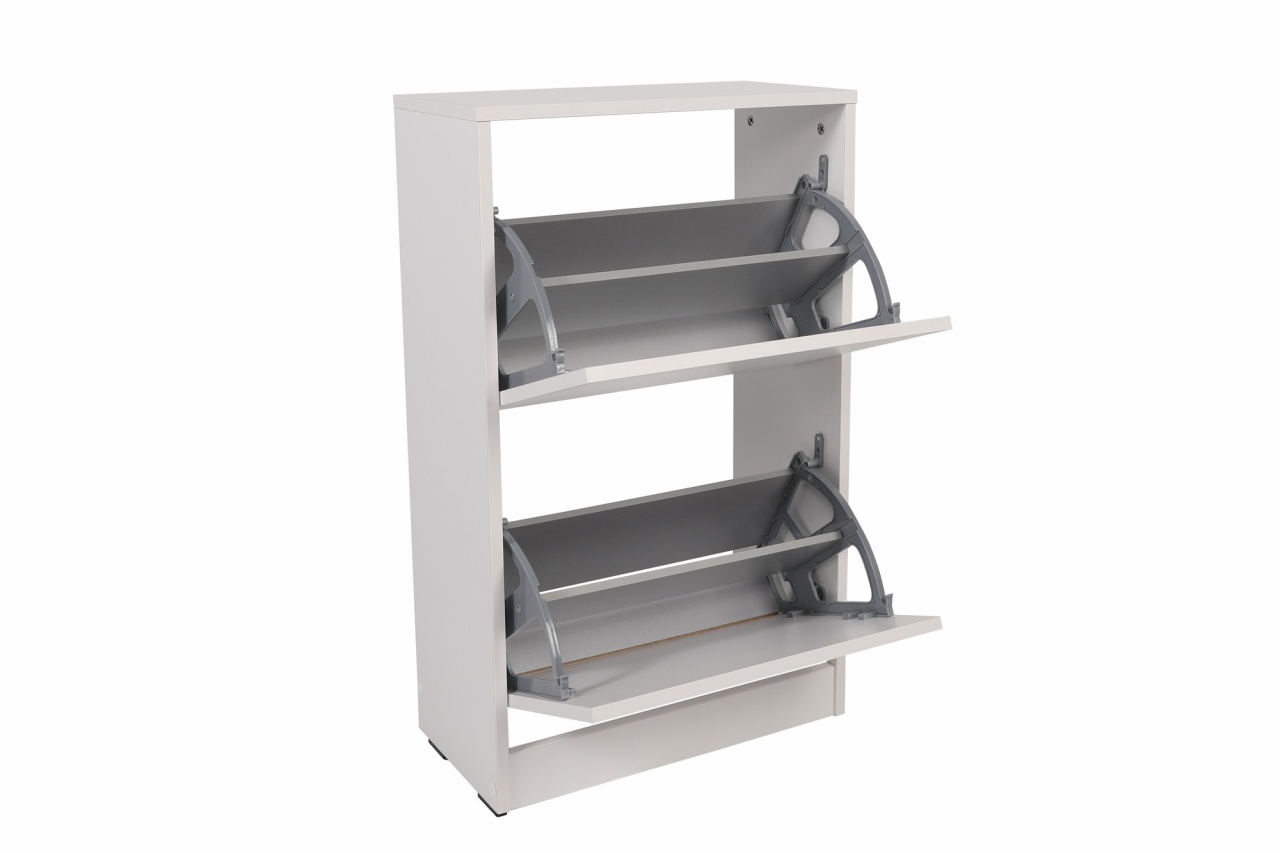 Dulap pentru pantofi, Shc 320, UnicUtil, Alb,Lățime: 51 cm, Înălțime: 84 cm, Adâncime: 26 cm - view 9