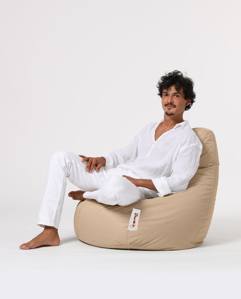 Fotoliu Puf Gradina, Shell breeze, UnicUtil, Culoarea Crem - 3 | YEO