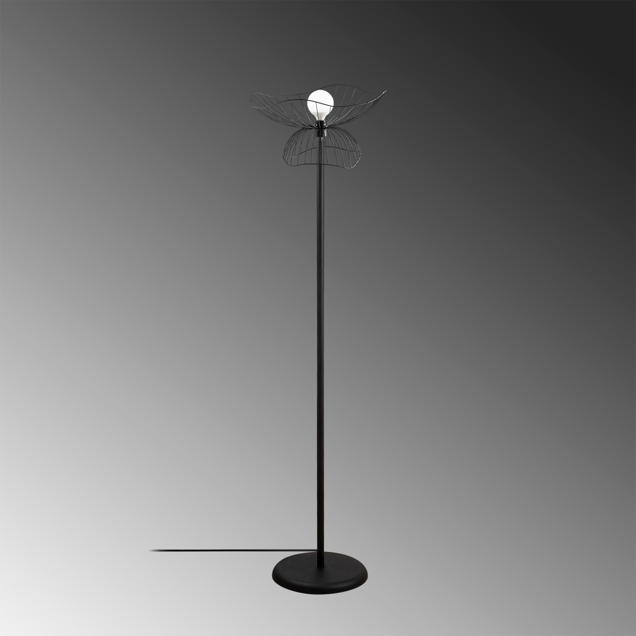 Lampadar, Drift shade, UnicUtil, Culoarea Negru - 4 | YEO