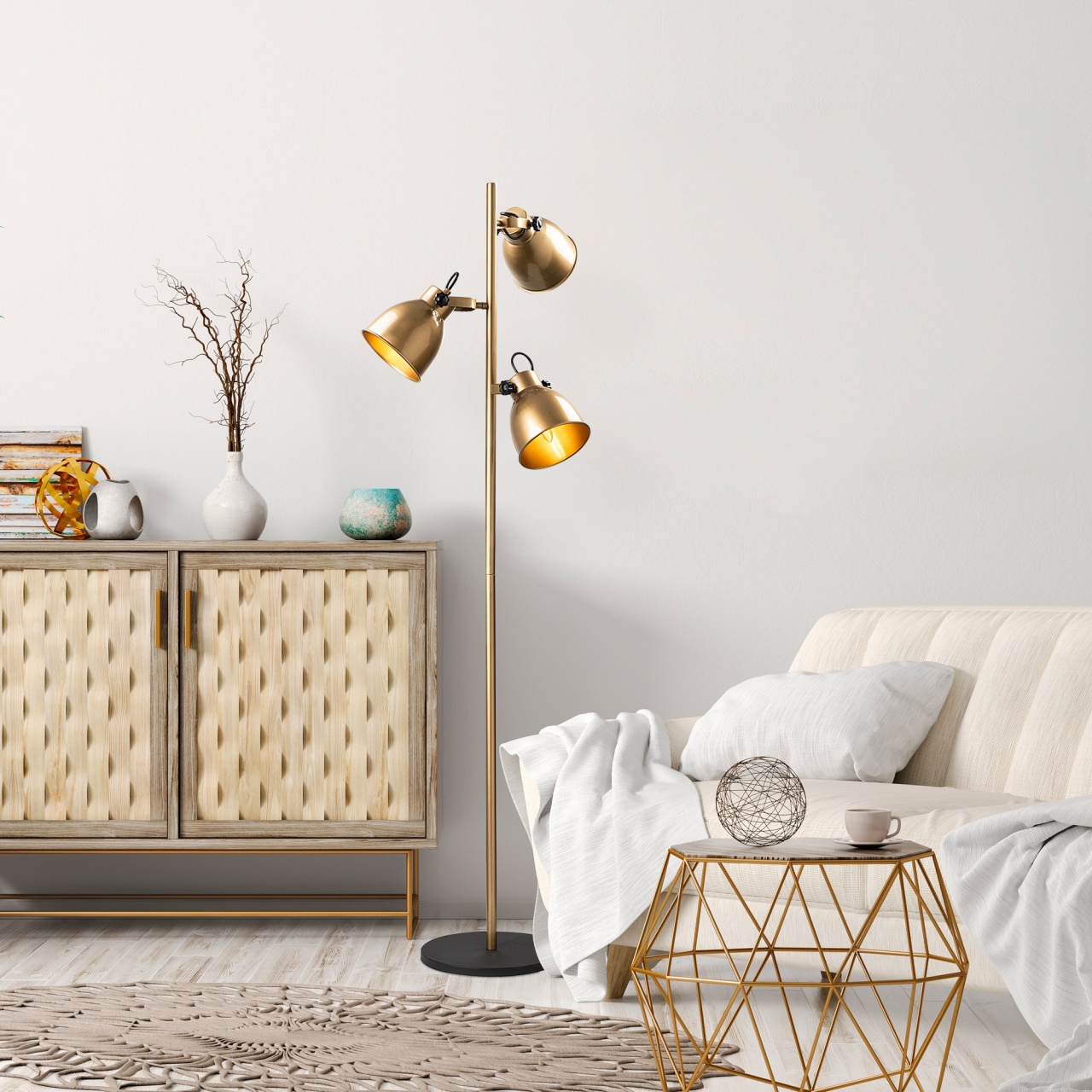 Lampadar, Spark wave, UnicUtil, Culoarea Auriu