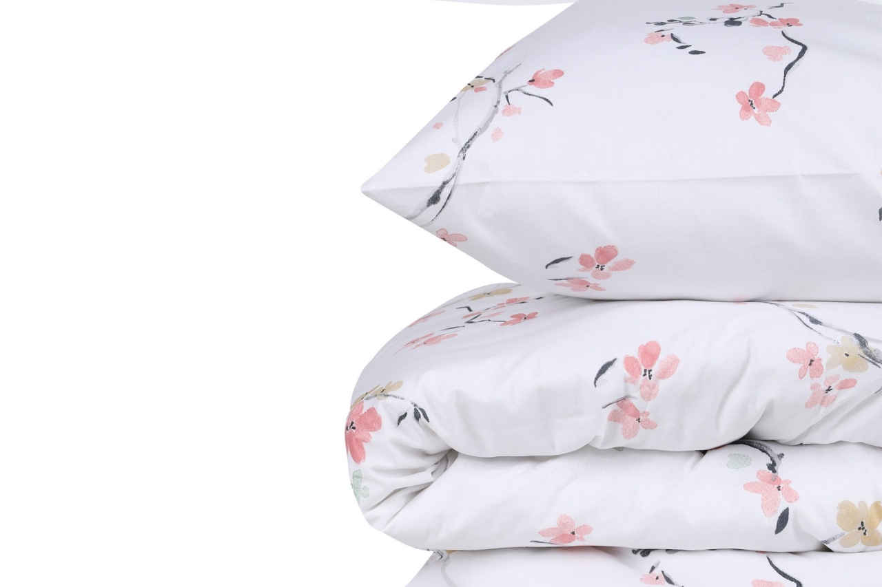 Lenjerie de pat, Double Quilt Cover Set, Ridge combo, UnicUtil, Culoarea Alb Somon - 3 | YEO