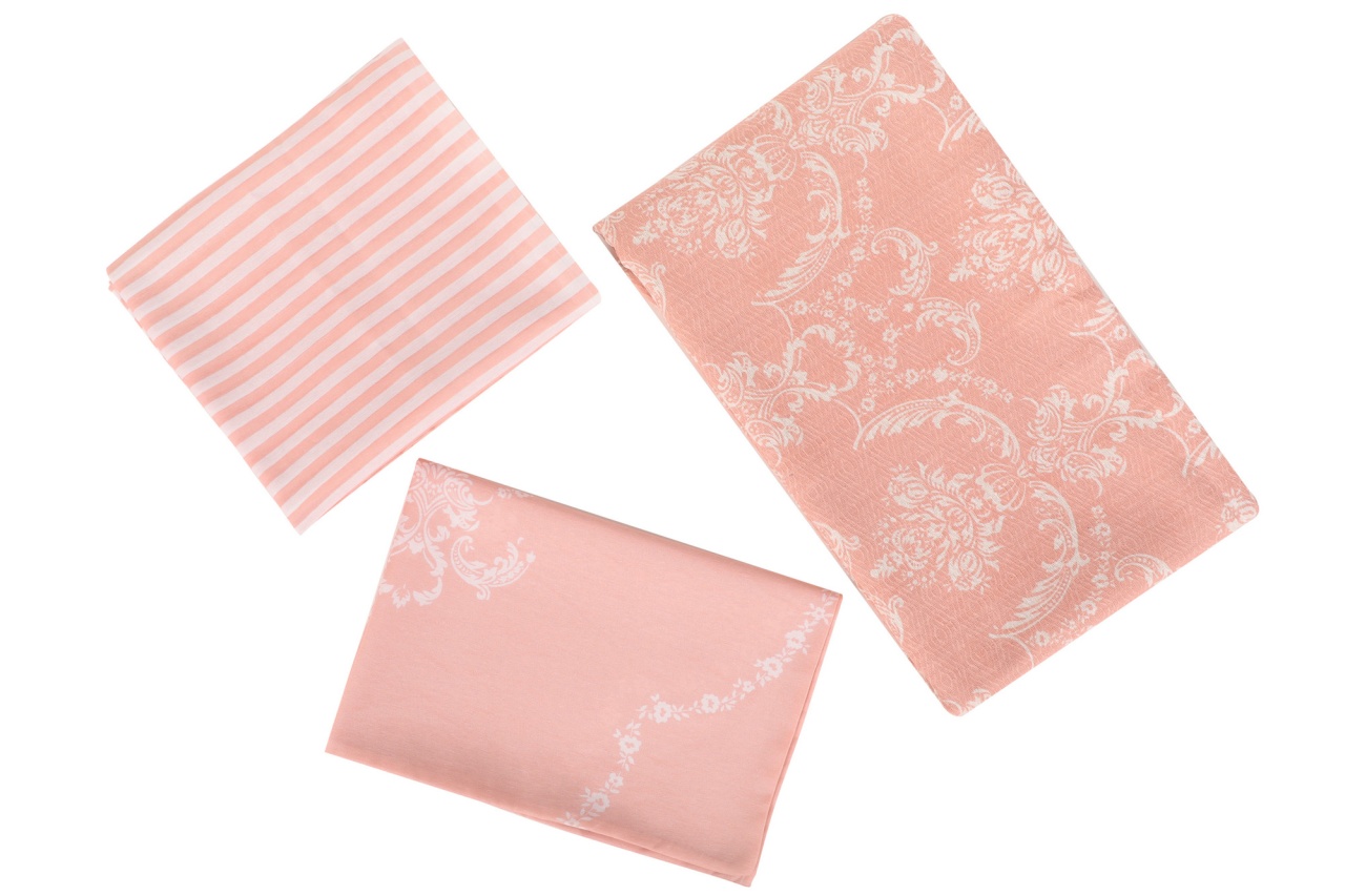 Lenjerie Pat, Echo ripple, UnicUtil, Culoarea Alb Prafuit - imagine 5