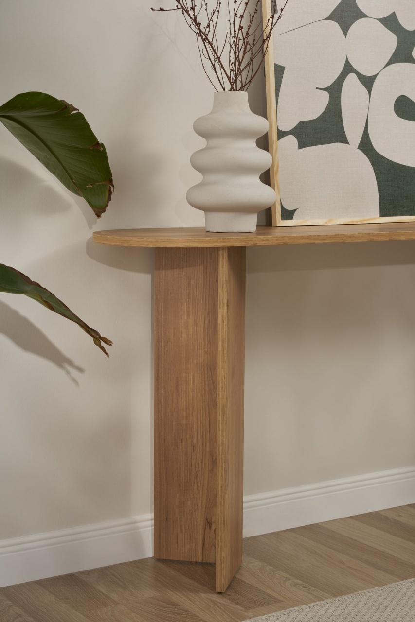 Masa decor, Sira Vnt, UnicUtil, Stejar, Lățime: 150 cm, Înălțime: 75 cm, Adâncime: 35 cm - view 6