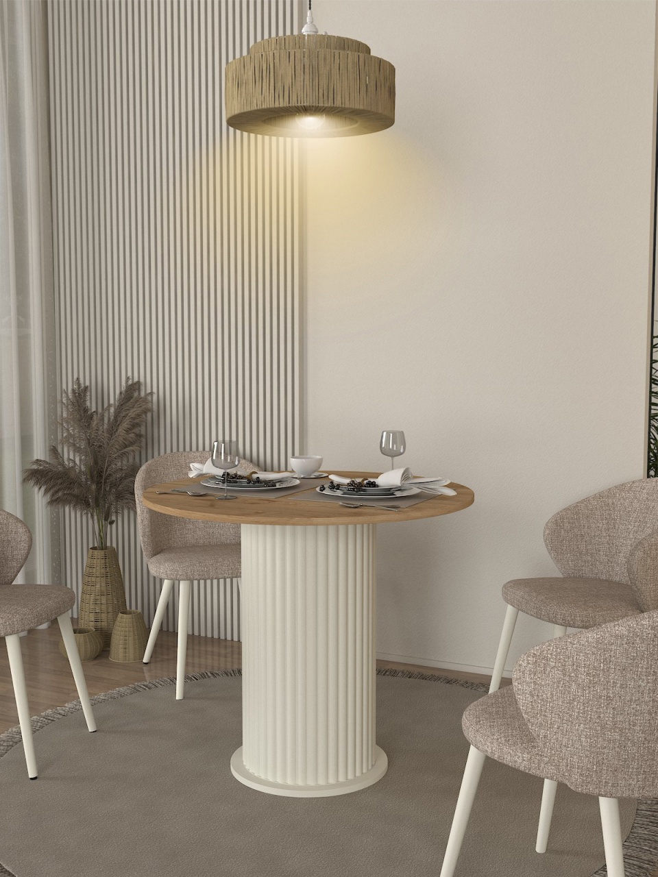 Masa dining, Smart Fit, UnicUtil, Crem, UUMD07