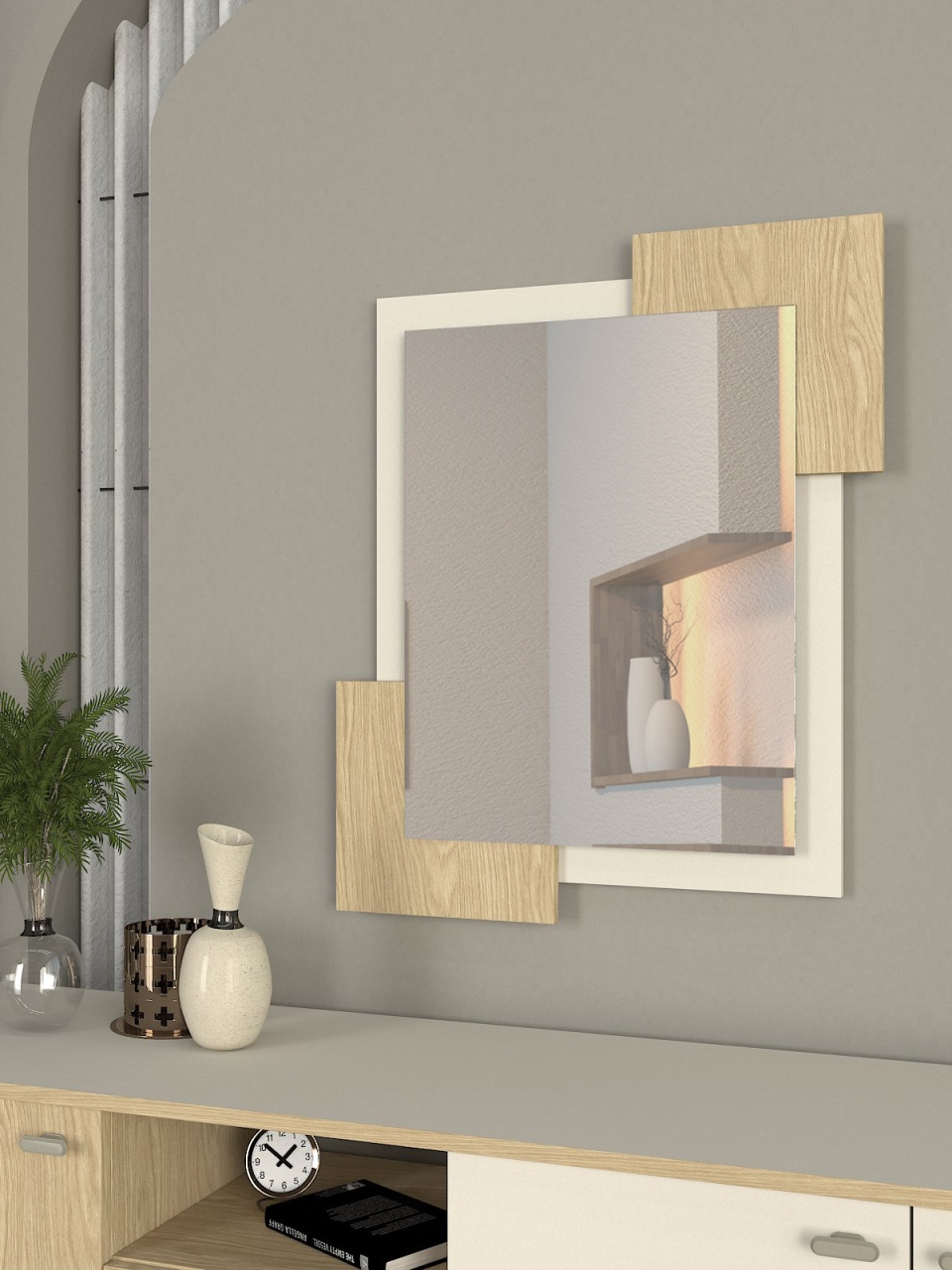 Oglinda, Urban Shape, UnicUtil, Crem, UUOGL24