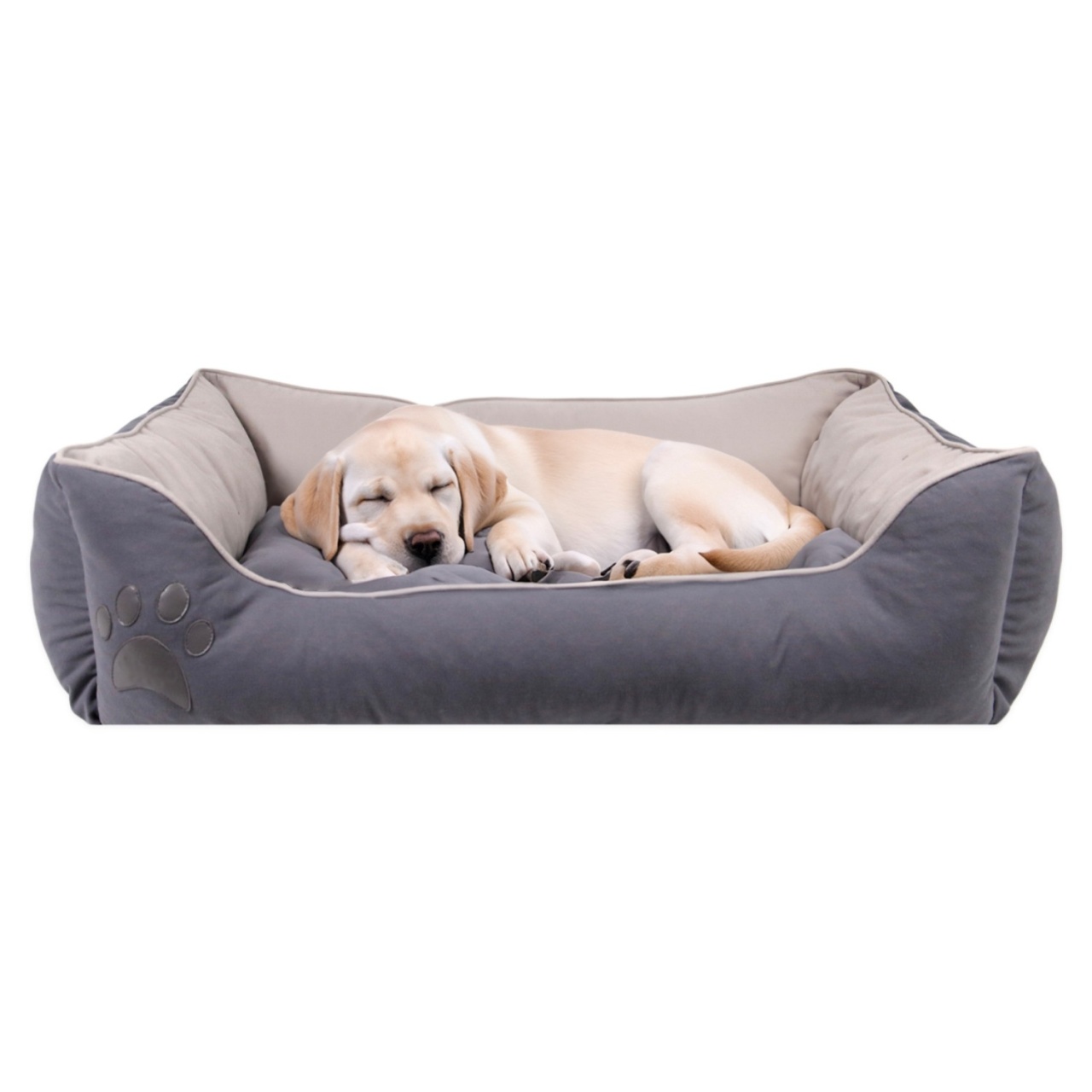 Pat animale companie, Breeze leaf, UnicUtil, Culoarea Gri Light Gri - 1 | YEO