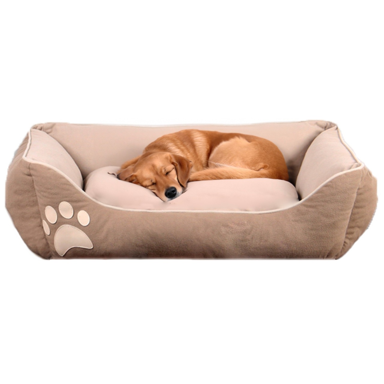 Pat animale companie, Glow stone, UnicUtil, Culoarea Maro Bej - 1 | YEO