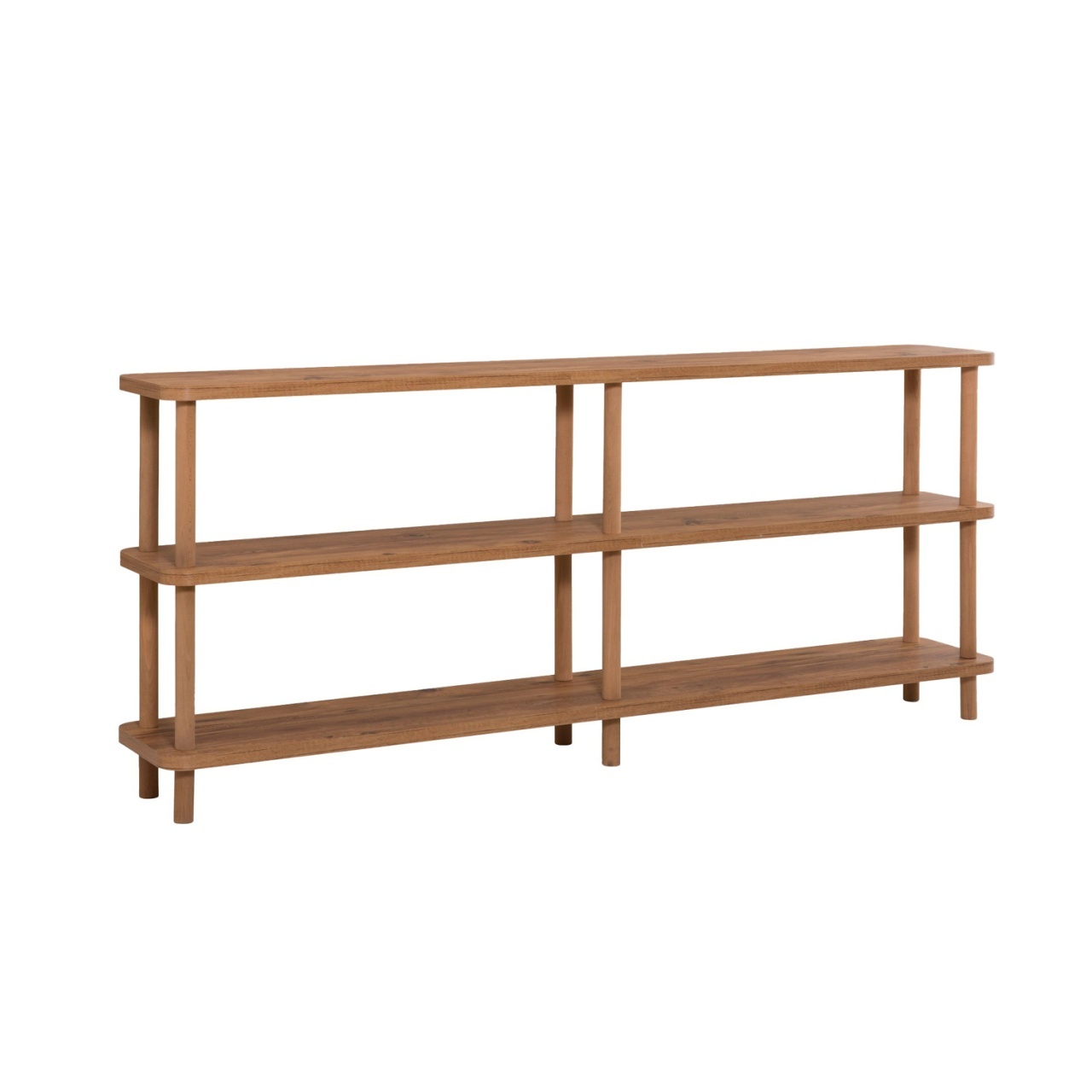 Raft de cărți, Zen Design, UnicUtil, Pin Atlantic, Lățime: 180 cm, Înălțime: 74,9 cm, Adâncime: 35 cm - view 4