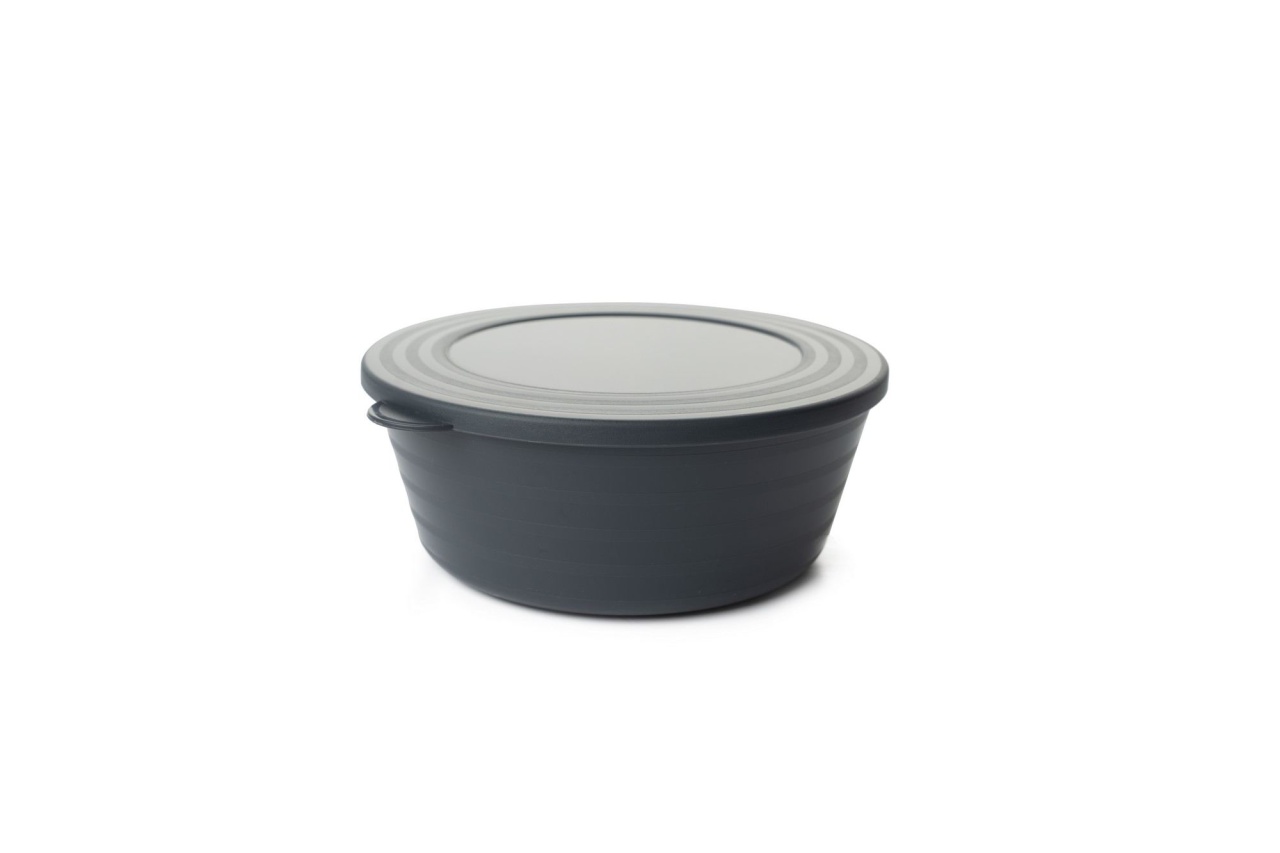 Set 12 caserole plastic , UnicUtil, Versatile Sturdy, Gri Antracit - 2 | YEO