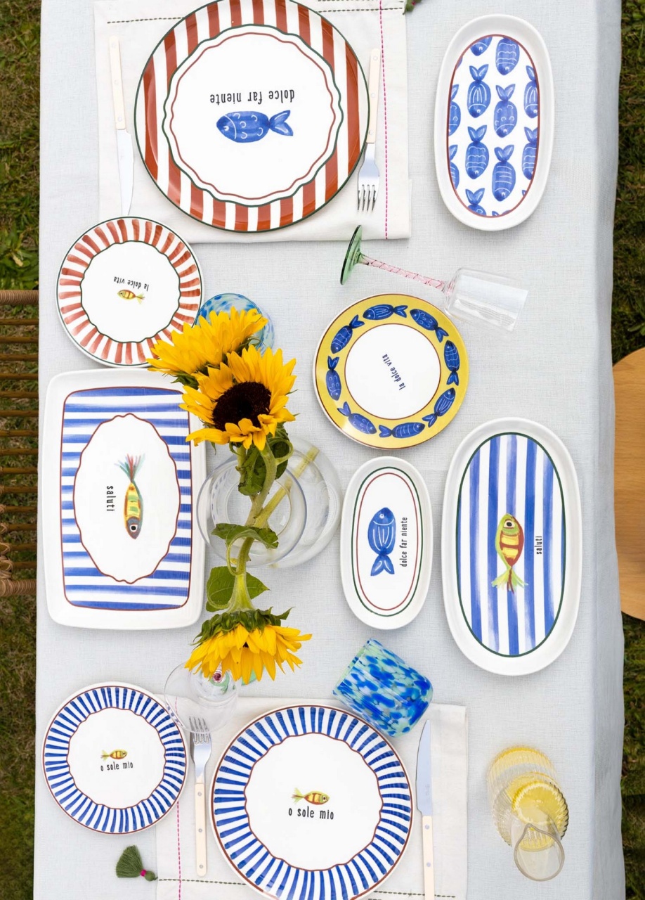 Set Farfurii (2 Bucati), Thorn items, UnicUtil, Culoarea Albastru - 3 | YEO