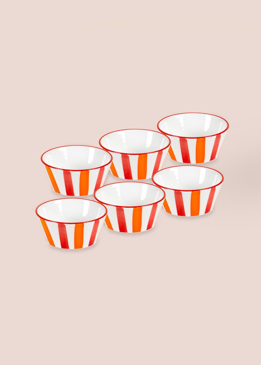 Set Farfurii (6 Bucati), Items peak, UnicUtil, Culoarea Portocaliu - 2 | YEO