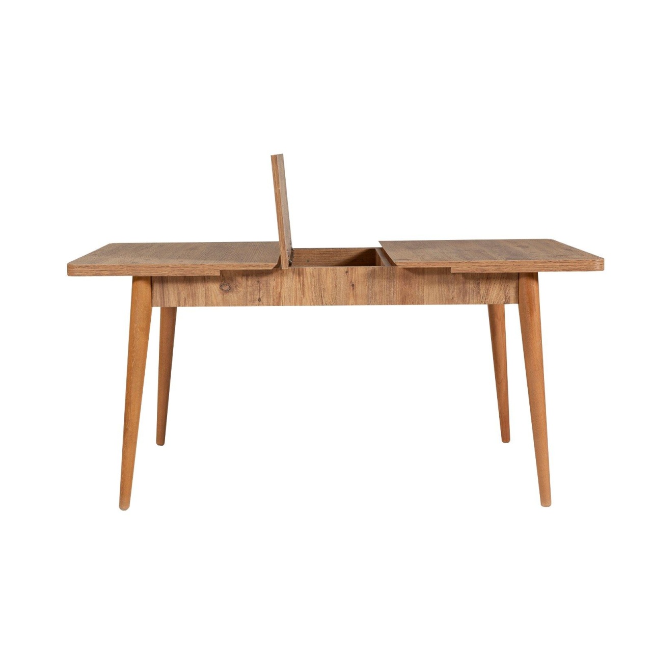 Set masă extensibilă și scaune (4 piese), Vina 1070, UnicUtil, Pin Atlantic-Verde, Lățime: 129 cm, Înălțime: 75 cm, Adâncime: 80 cm - view 8