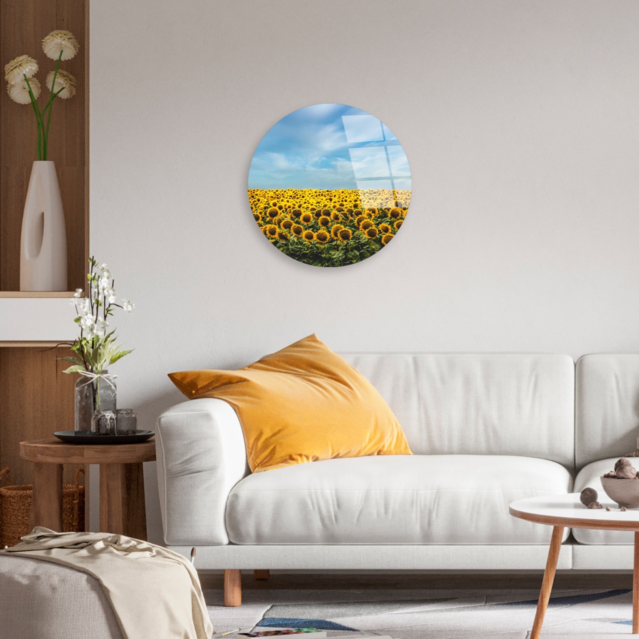 Tablou decorativ din sticla securizata, Ripple vine, UnicUtil, Culoarea Multicolor - 2 | YEO