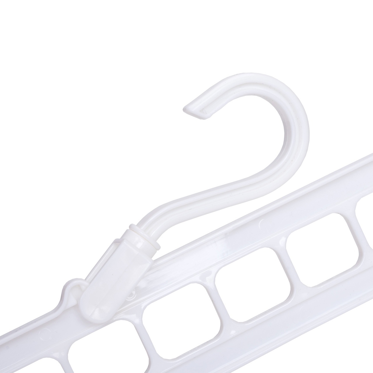 Umeraș din plastic alb pentru organizare orizontală și verticală - ideal pentru articole speciale - 2 | YEO