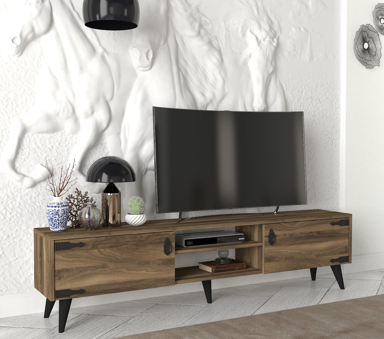 Comoda TV, Cozy Living, UnicUtil, Nuc, UUTVU35 - 1 | YEO