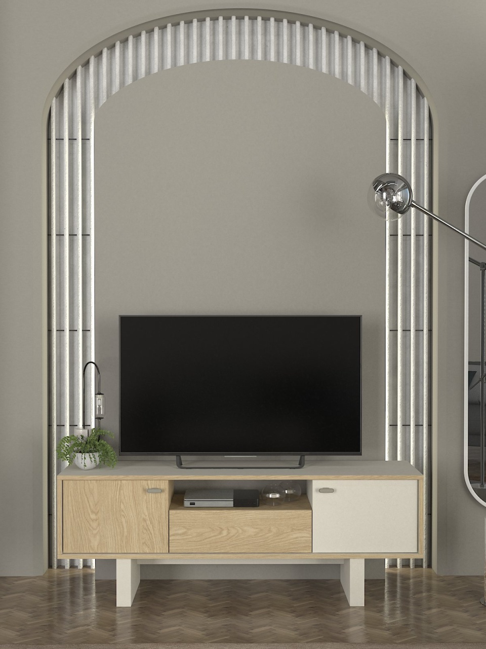 Comoda TV, Pure Style, UnicUtil, Crem, UUTVU18