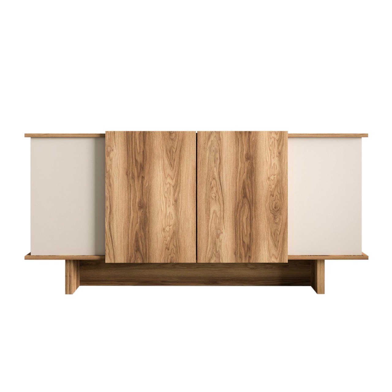 Consolă, Diana Sand, UnicUtil, Nisip-Nuc, Lățime: 180 cm, Înălțime: 81 cm, Adâncime: 40 cm - view 2