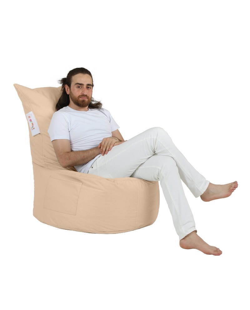 Fotoliu Puf Gradina, Grove leaf, UnicUtil, Culoarea Crem - 2 | YEO