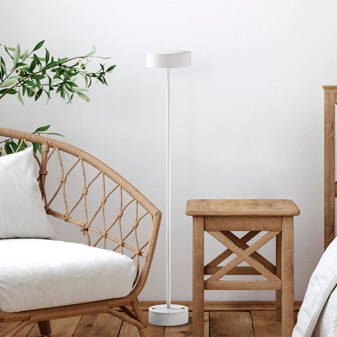 Lampadar, Blaze ridge, UnicUtil, Culoarea Alb - 2 | YEO