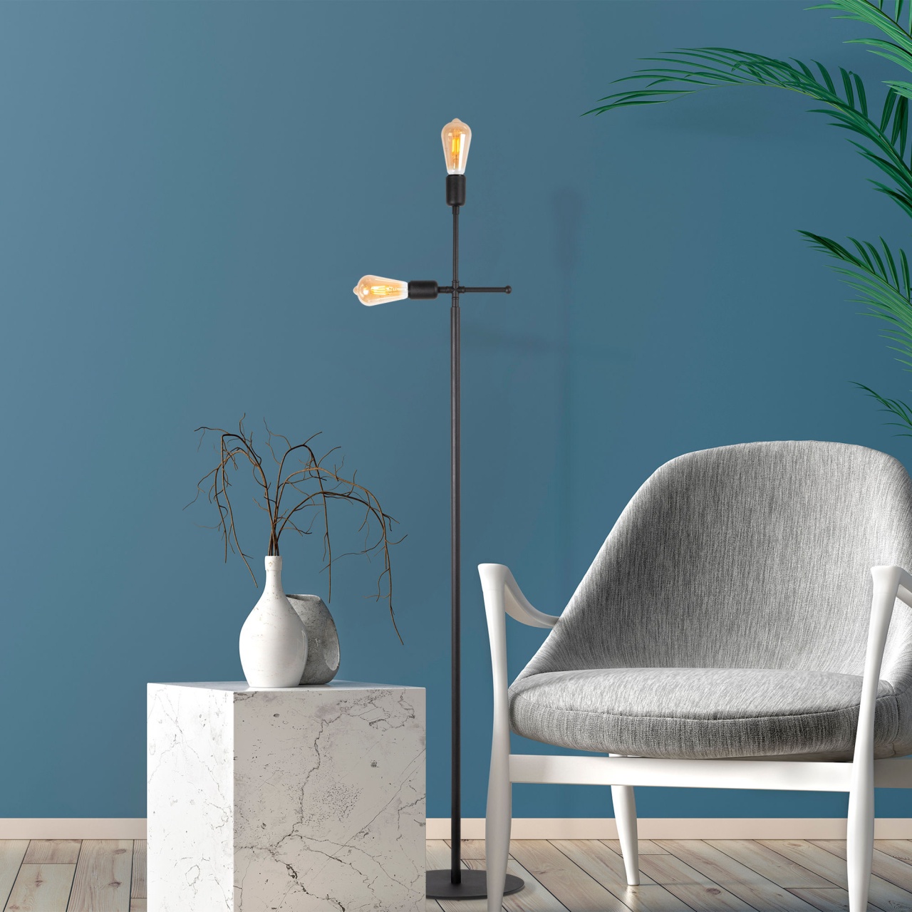 Lampadar, Mist vine, UnicUtil, Culoarea Negru - 1 | YEO