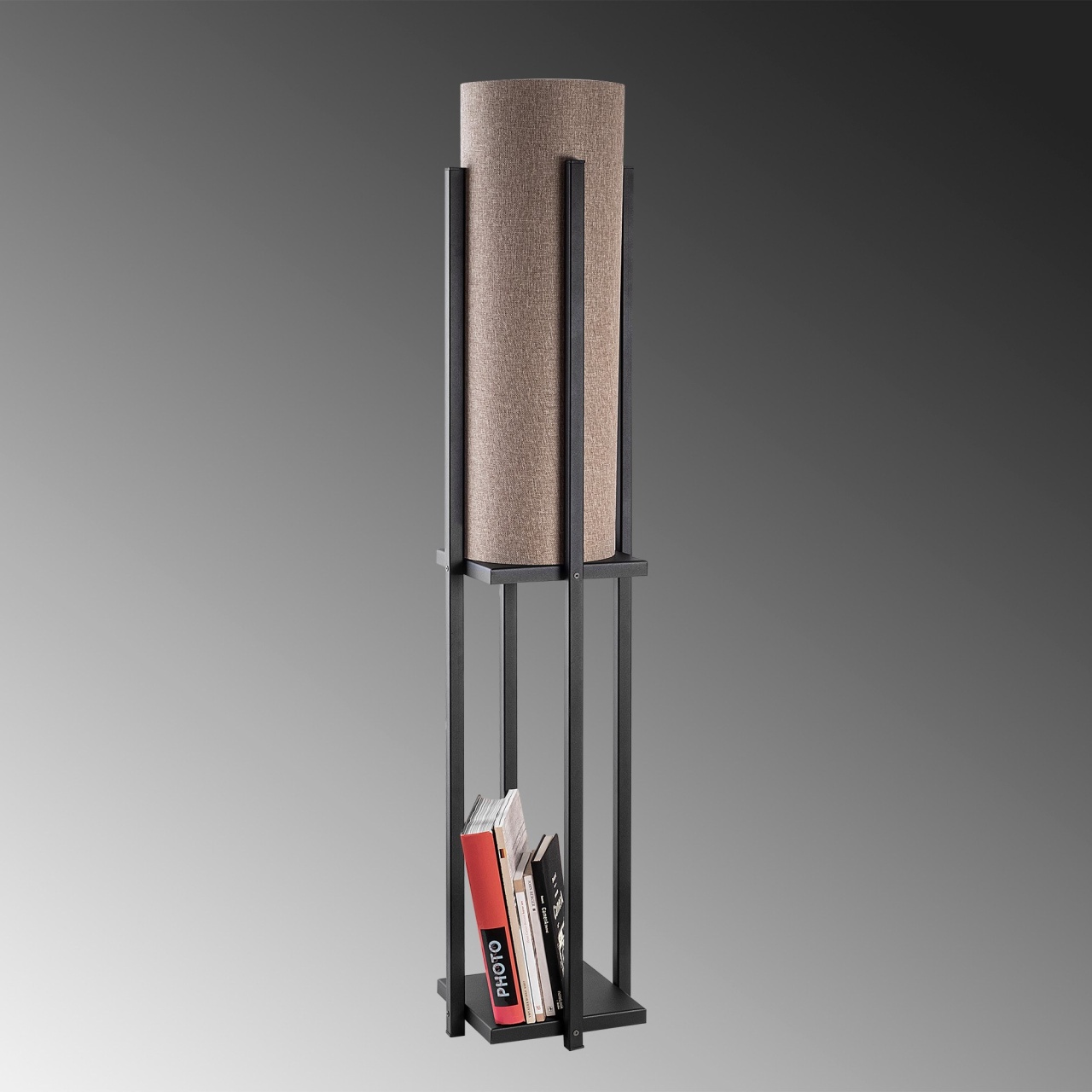 Lampadar, Ridge leaf, UnicUtil, Culoarea Negru - 1 | YEO