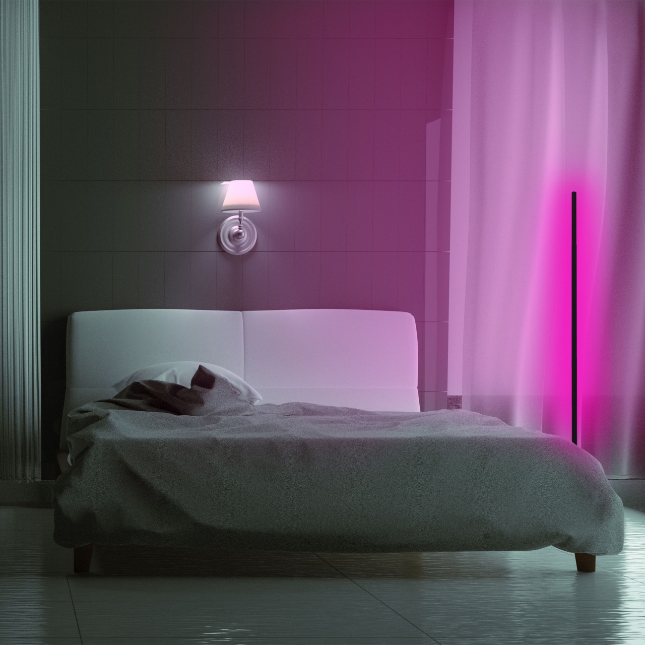 Lampadar, Spark cloud, UnicUtil, Culoarea Mov - 3 | YEO