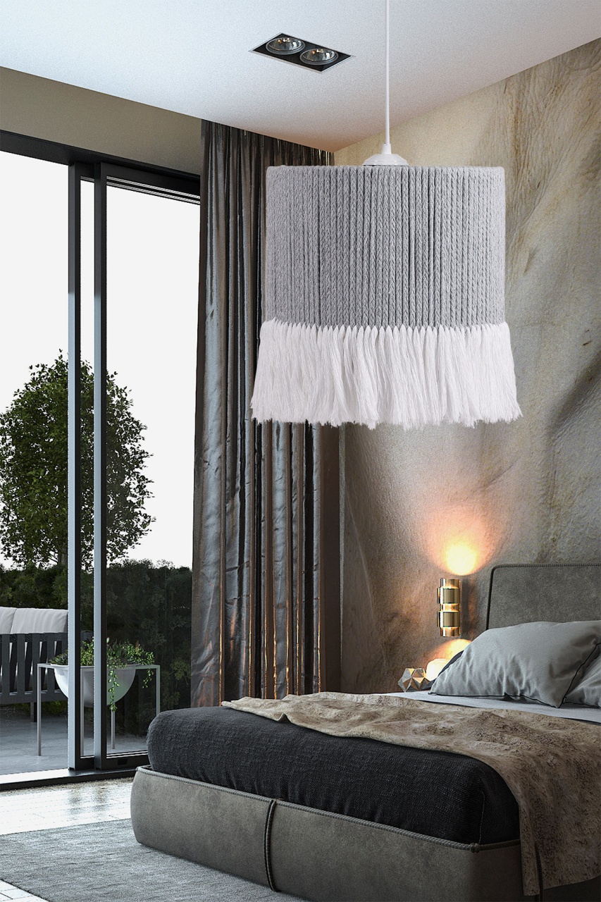 Lustra, Dust shade, UnicUtil, Culoarea Gri Alb