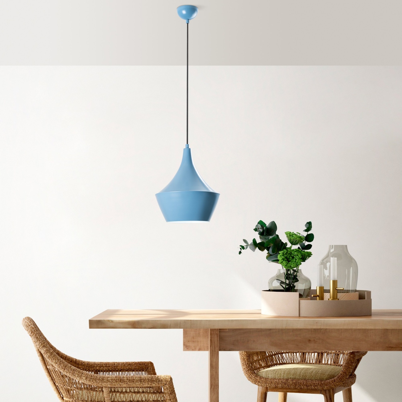 Lustra, Spark glow, UnicUtil, Culoarea Albastru Deschis