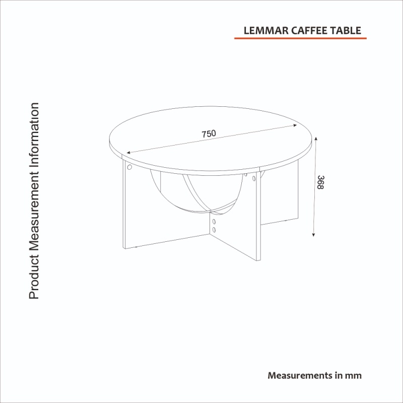 Masă de cafea, Lemmar Sandstone, UnicUtil, Crem - imagine 11