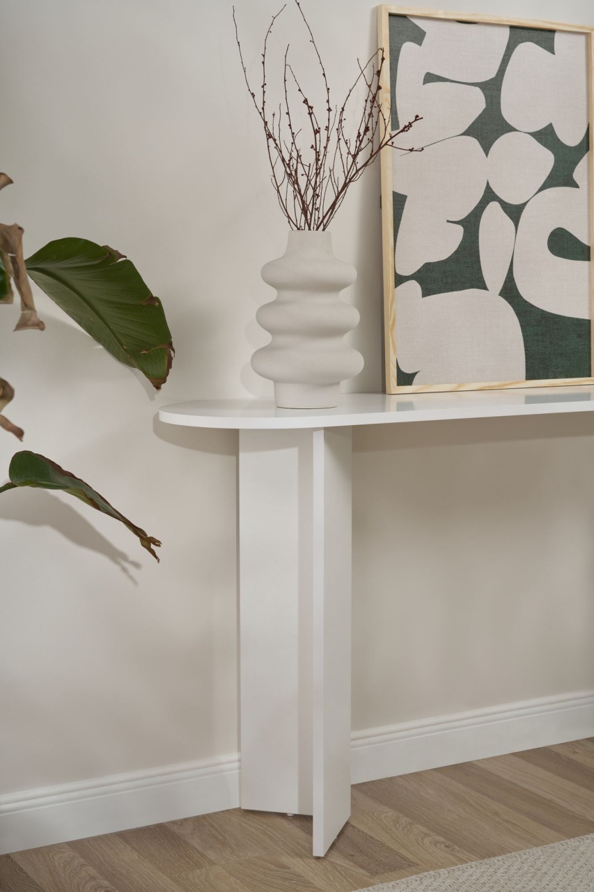 Masa decor, Sira White, UnicUtil, Alb, Lățime: 150 cm, Înălțime: 75 cm, Adâncime: 35 cm - view 6