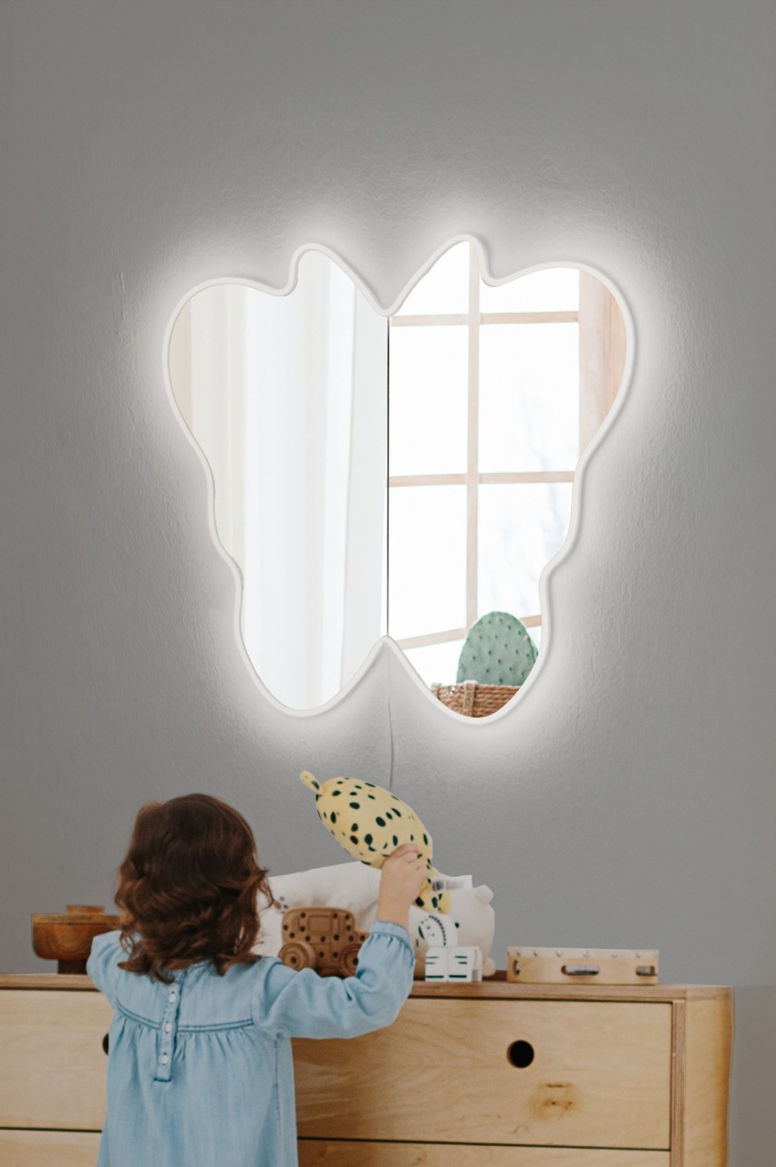 Oglinda, Breeze spark, UnicUtil, Culoarea Alb - 2 | YEO